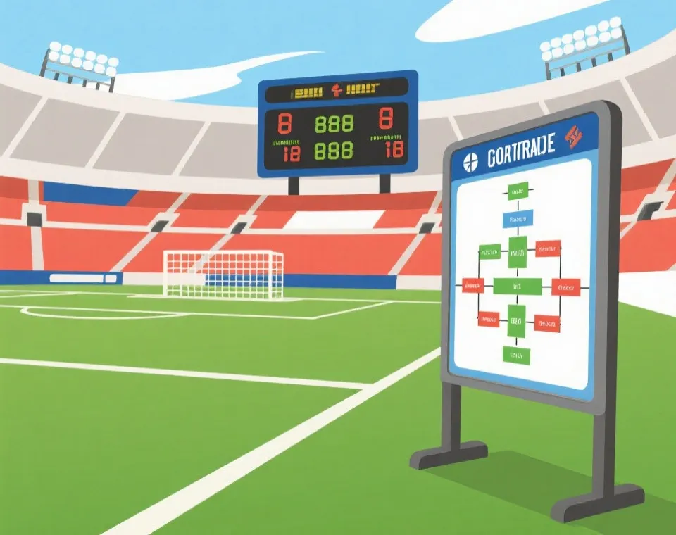 世界杯赛程与对阵表视觉示意