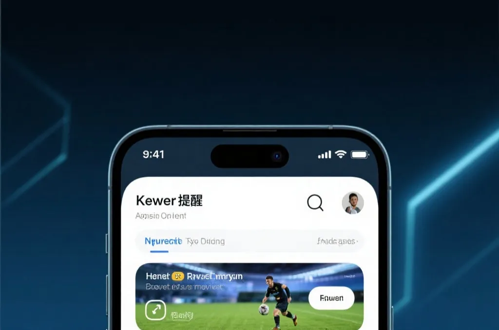 手机资讯App中设置世界杯关键词提醒的界面示意
